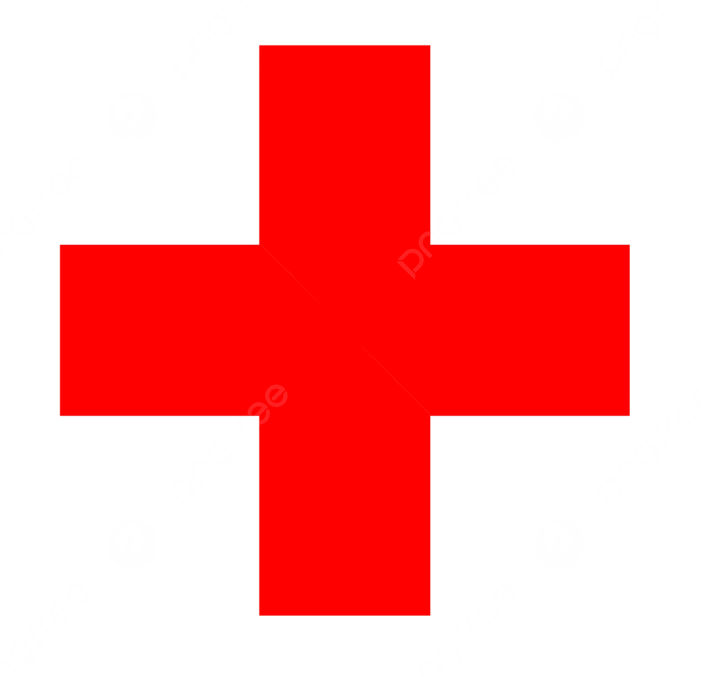Home pngtree red cross red photo png image 13468523